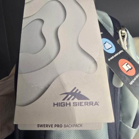 High Sierra - Swerve Pro Laptop Backpack‎ for 17" Laptop - Gray Blue/Blue Haze - Picture 5 of 12